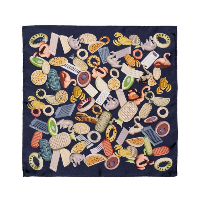 Motif Silk Pocket Square fra Eton