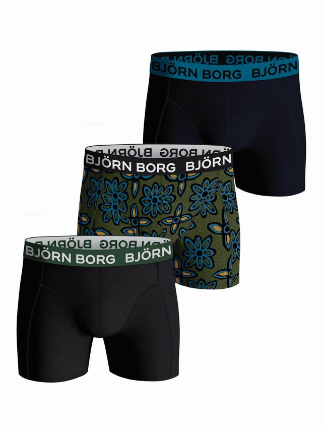 Cotton Stretch Boxer 3p, Multipack fra Björn Borg