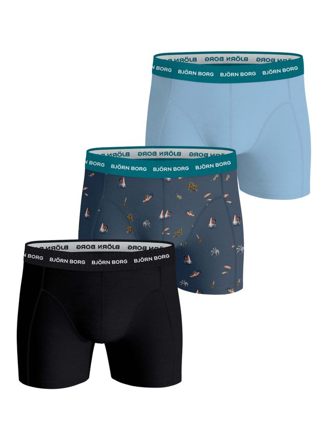 Cotton Stretch Boxer 3p, Multipack 12 fra Björn Borg