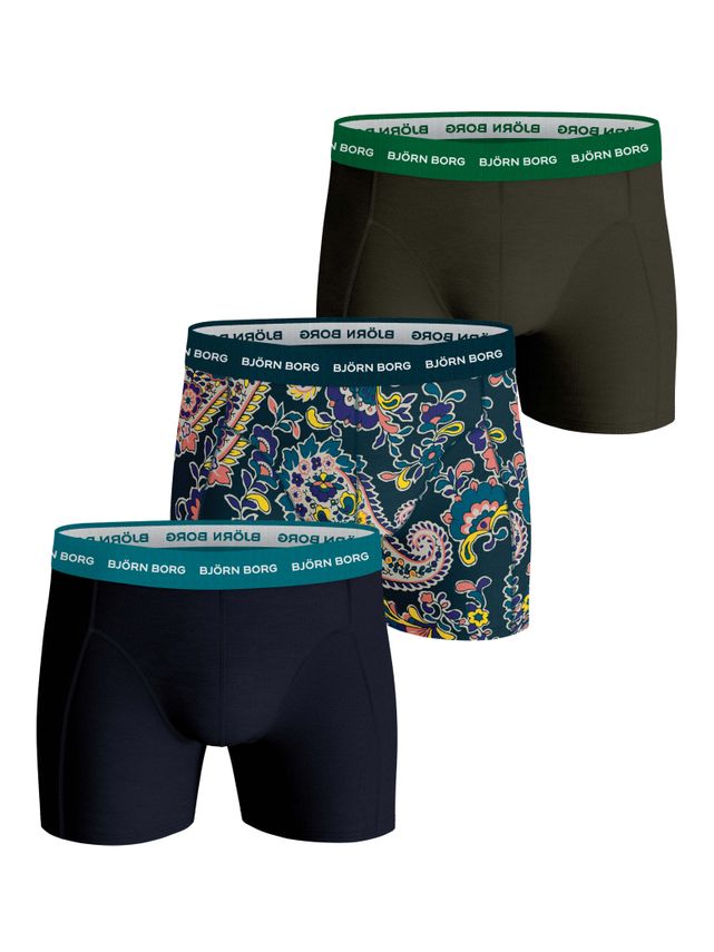 Cotton Stretch Boxer 3p, Multipack 12 fra Björn Borg