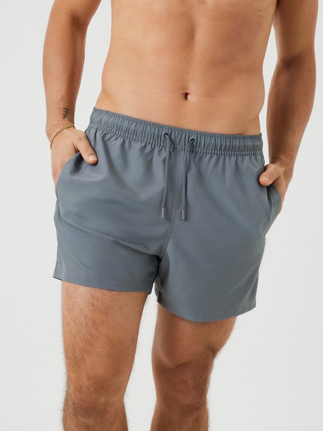 Borg Solid Swim Shorts, Pastel Yellow fra Björn Borg