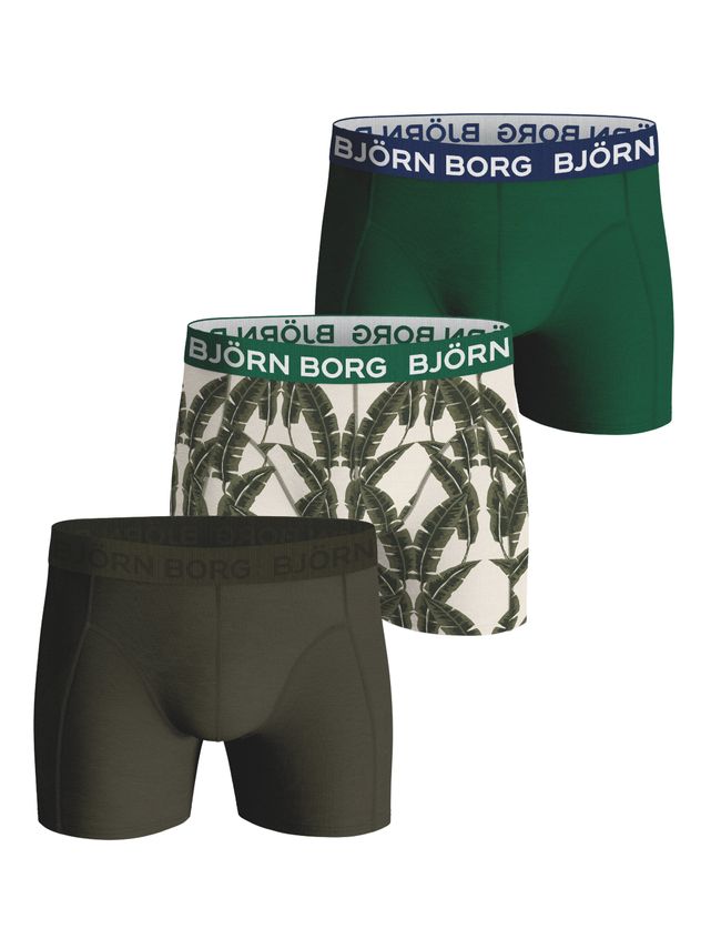 Björn Borg 3-pak Stretch Boxershorts i Bomuld