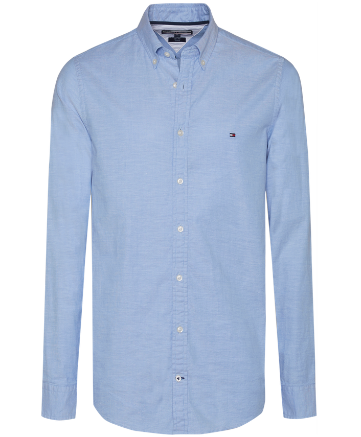 Core Stretch Slim Oxford Shirt fra Tommy Hilfiger