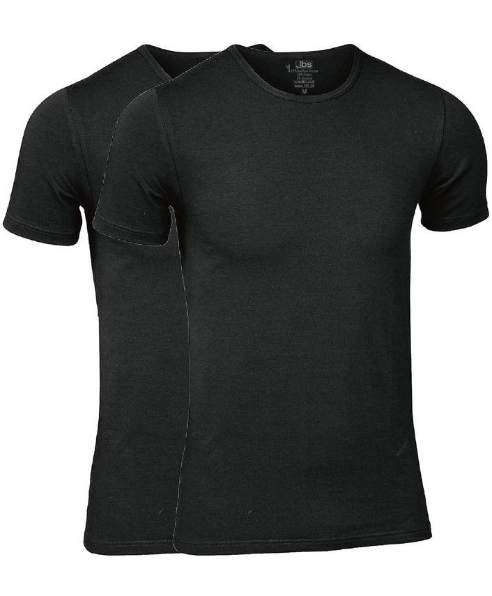 , 2 Pack O Neck Bamboo fra Jbs