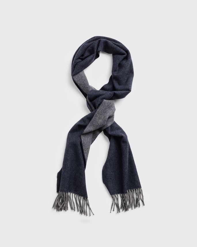 Gant D1. Two Faced Twill Halstørklæde - Fantastisk Tilbud!