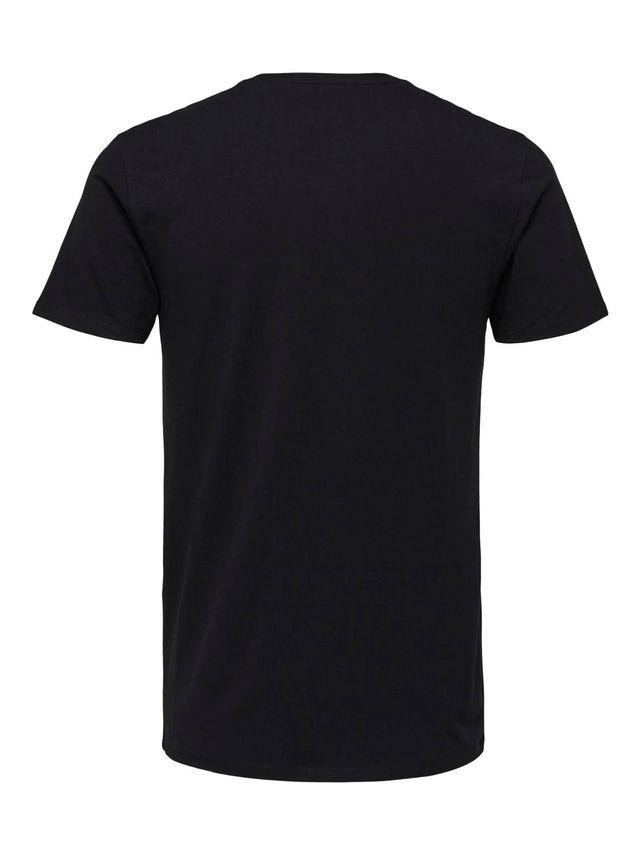 Selected Slhnewpima Kortærmet T-shirt - Fantastisk tilbud!