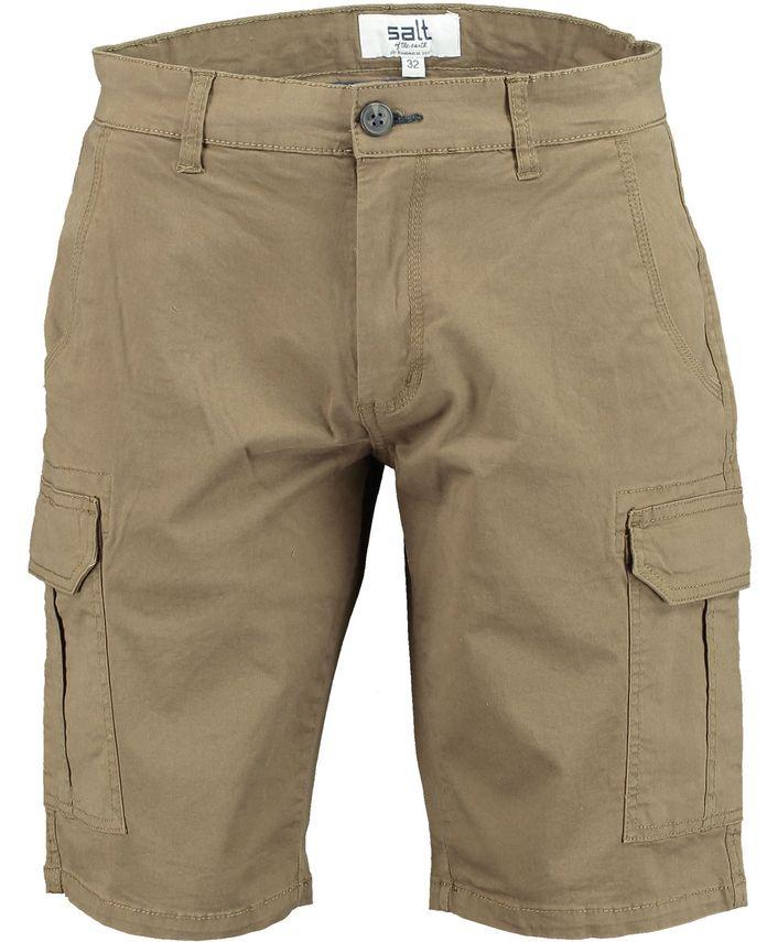 Stretch Twill Cargo Short fra Salt