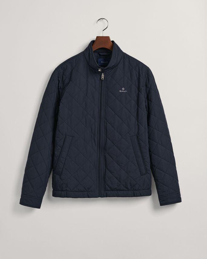 Quilted Windcheater Evening Bl fra Gant