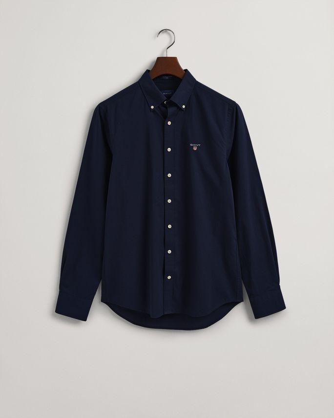 Slim Broadcloth Bd Marine X fra Gant - Eksklusivt tilbud!
