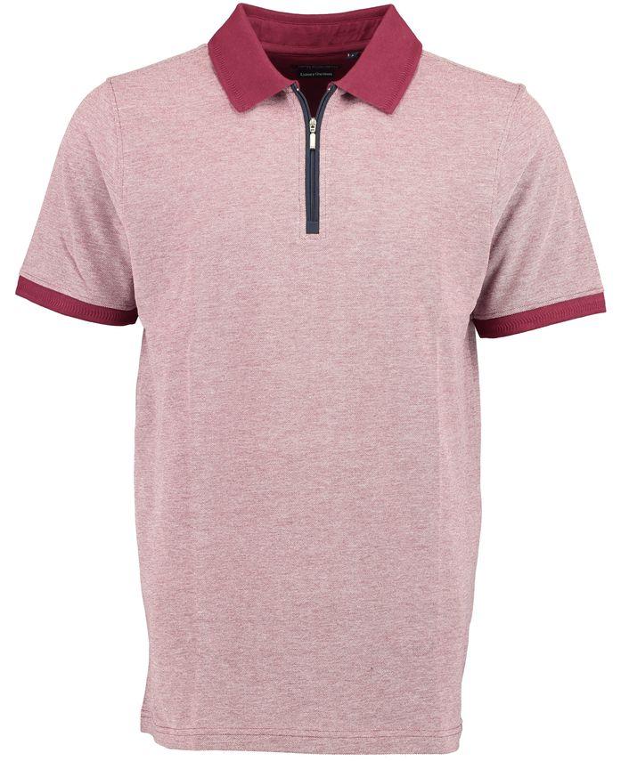 Luxury 2 Tone Piquet Polo fra Gino Marcello