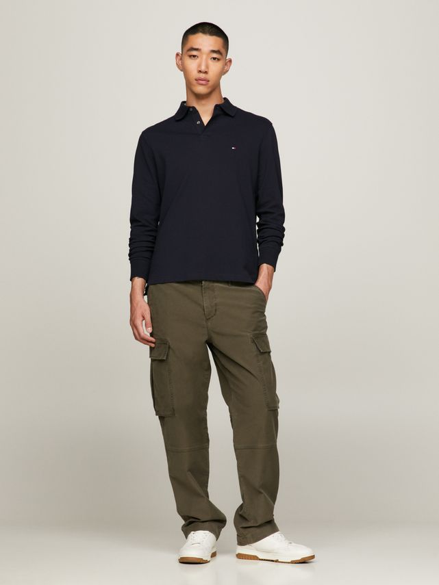 Tommy Hilfiger 1985 Regular Langærmet Polo - Udsalg!