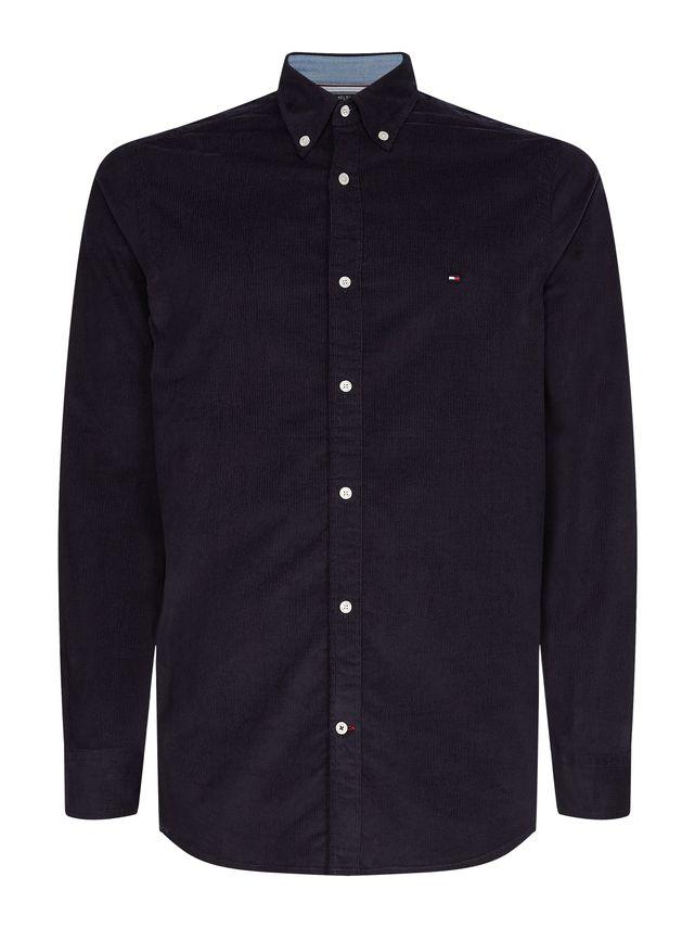 Slim Flex Corduroy Shirt fra Tommy Hilfiger