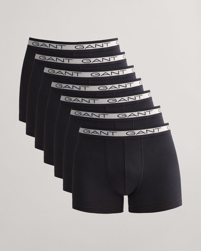 Gant Trunk 7-Pak i Sort - Fantastisk Tilbud!