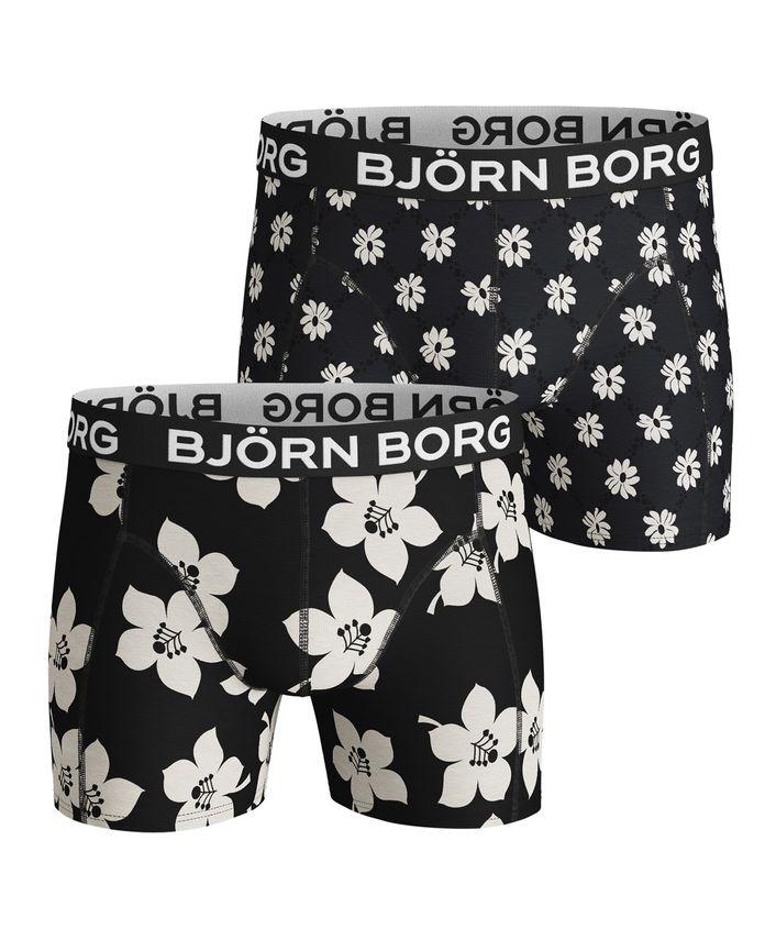2-pak blomsterprintede shorts fra Björn Borg
