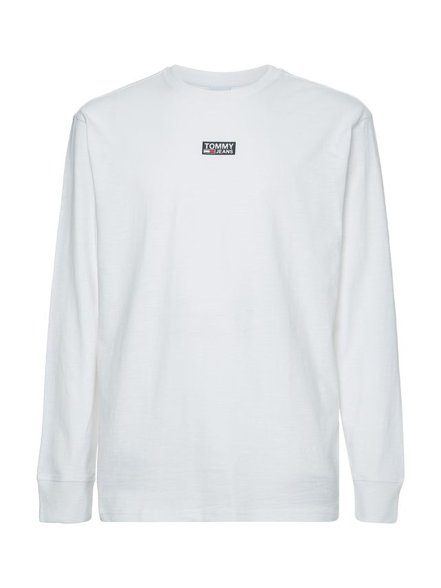Tjm Ls Box Corp Logo Tee fra Tommy Jeans