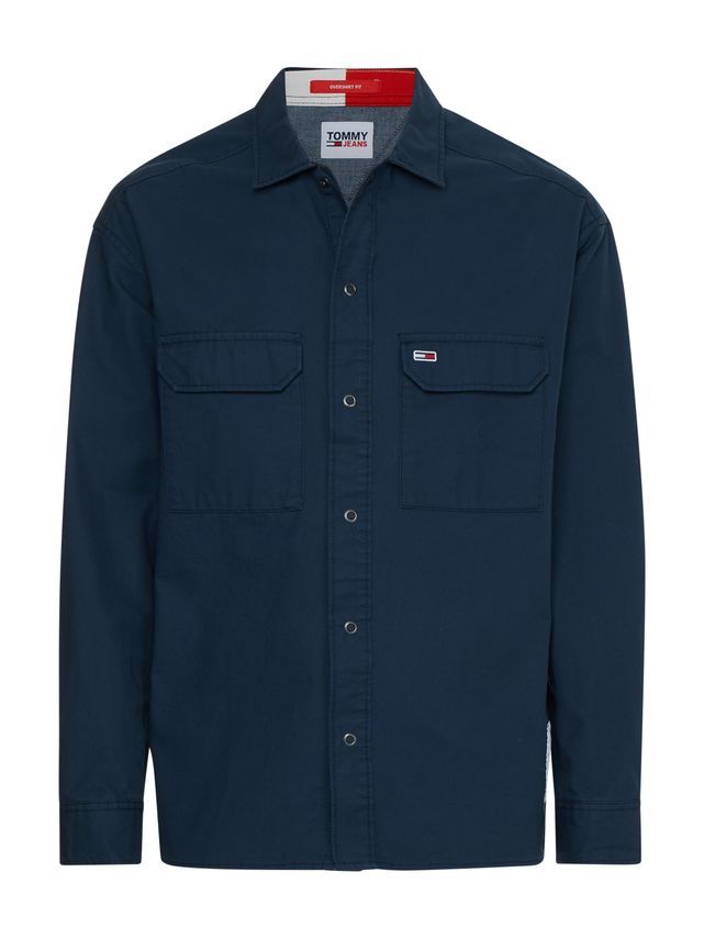 Tjm Soft Solid Overshirt fra Tommy Jeans