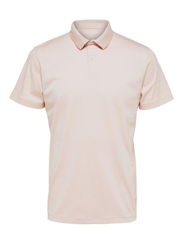 Slhleroy Coolmax Ss Polo B Noos fra Selected