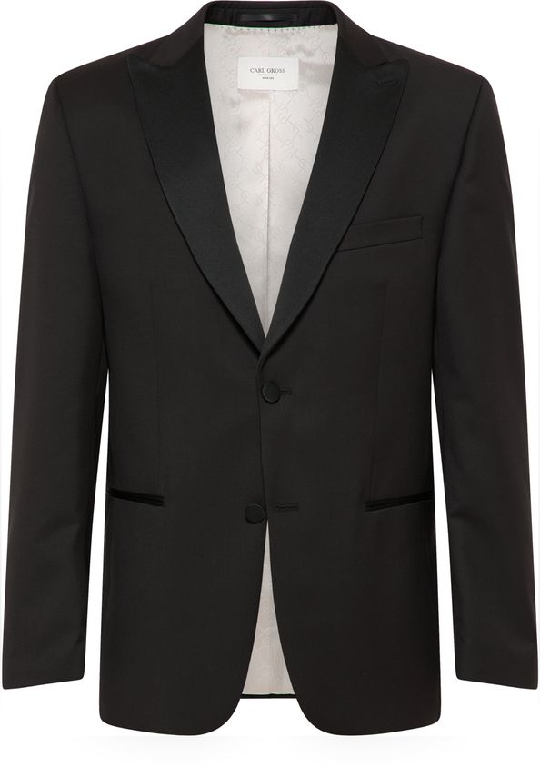 Carl Gross Sakko Jacket Cg Sky Sv - Stilfuld Jakke på Tilbud