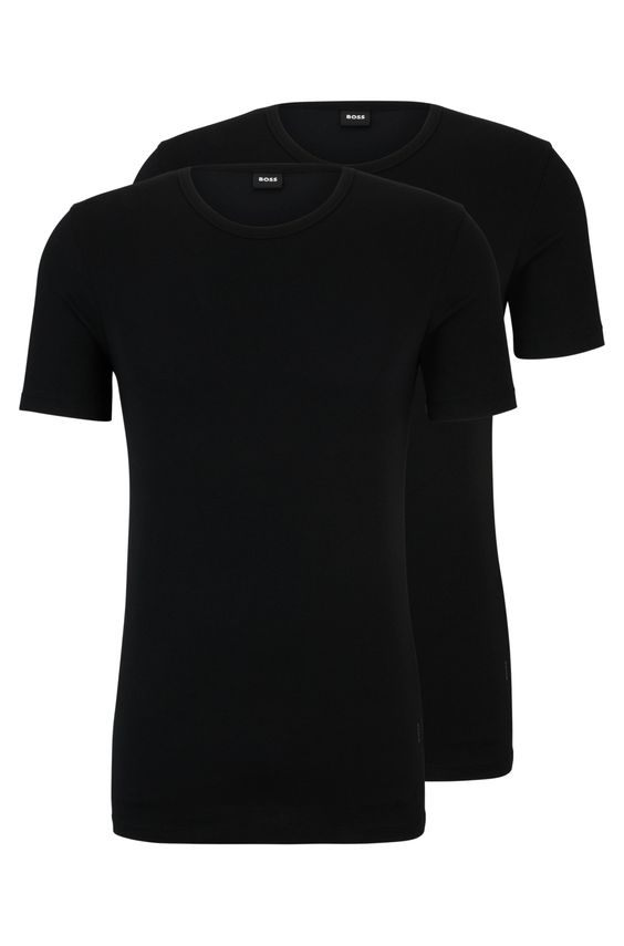 Tshirtrn 2p Modern 10243513 01 fra Boss Black