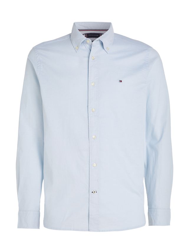 Tommy Hilfiger Core 1985 Flex Oxford Skjorte på Tilbud