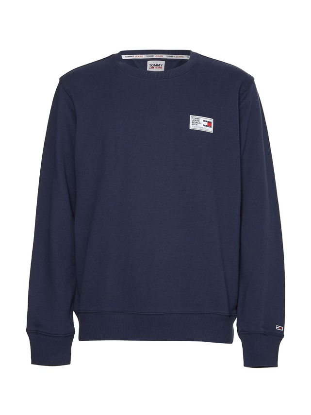 Tjm Woven Label Crew fra Tommy Jeans