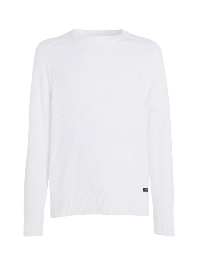 Slub Texture Sweater fra Calvin Klein
