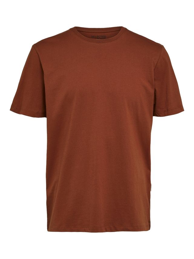 Slhaspen Ss O Neck Tee W Noos fra Selected