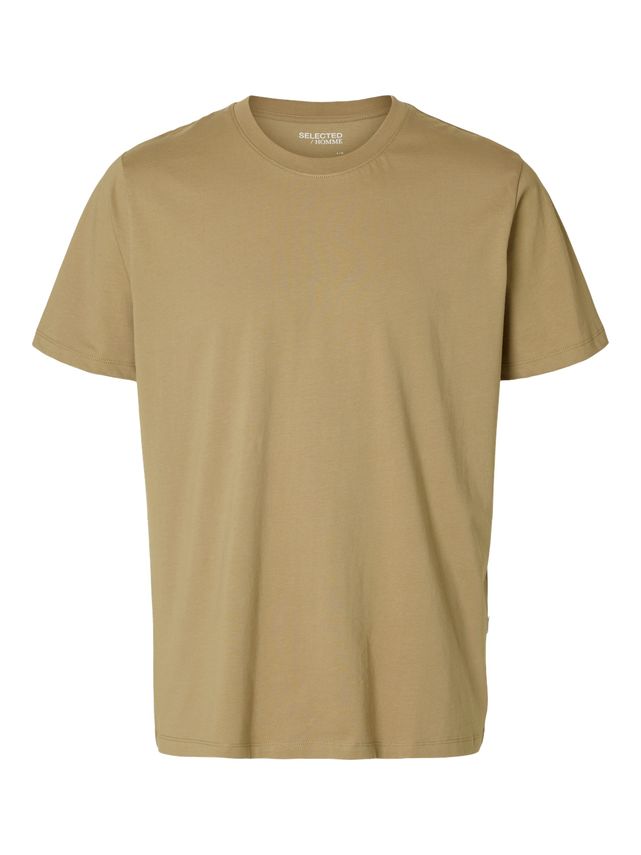 Slhaspen Ss O Neck Tee W Noos fra Selected