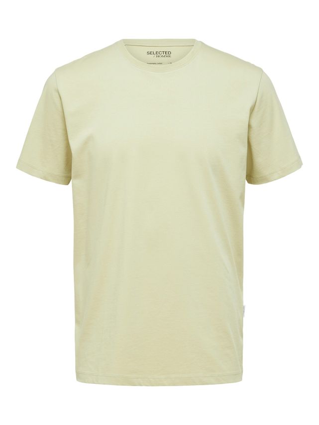 Slhaspen Ss O Neck Tee W Noos fra Selected