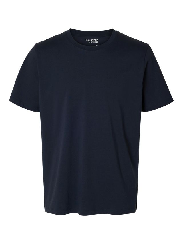 Slhaspen Ss O Neck Tee W Noos fra Selected
