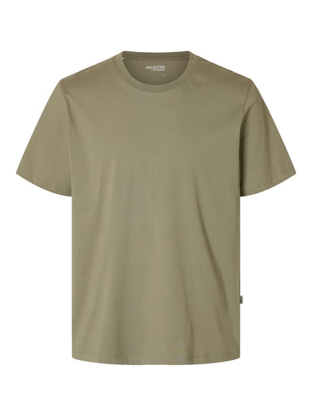 Slhaspen Ss O Neck Tee W Noos fra Selected