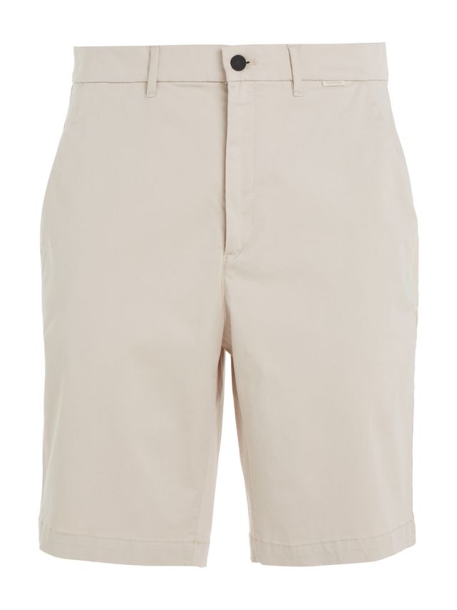 Satin Stretch Slim Short fra Calvin Klein