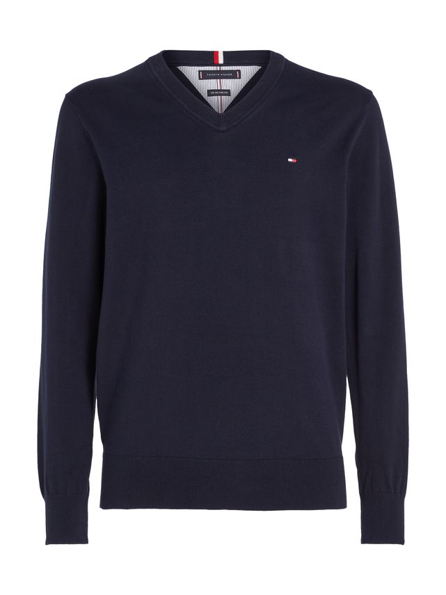 1985 V Neck Sweater fra Tommy Hilfiger