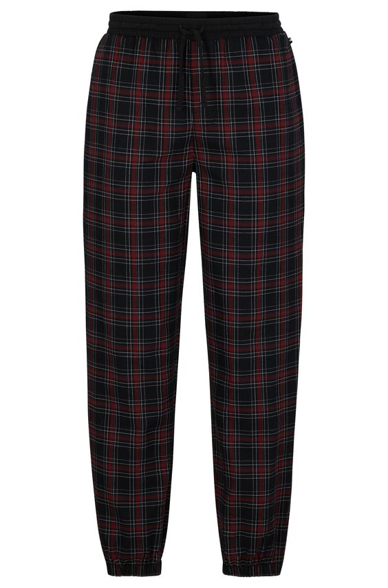 Cosy Pants Cuff 10253460 01 fra Boss Black