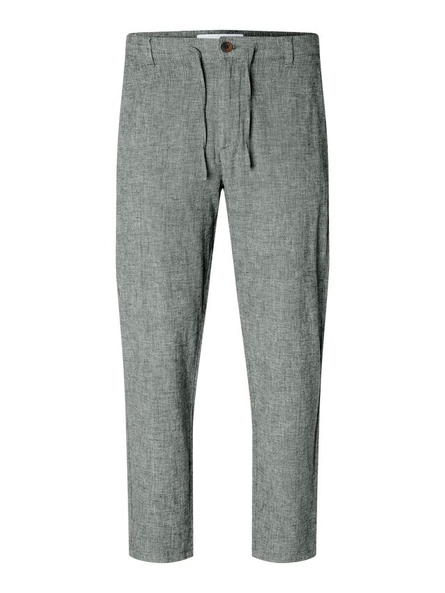 Slh172 Slimtape Brody Linen Pant No fra Selected