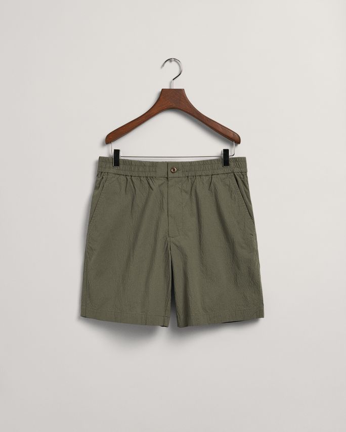 Seersucker Shorts fra Gant