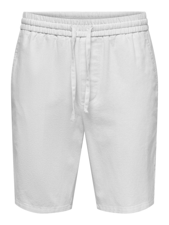 Onslinus 0007 Cot Lin Shorts fra Only & Sons - Tilbud!