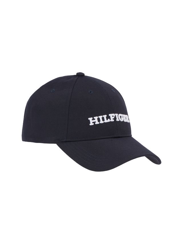 Th Monotype Canvas 6 Panel Cap fra Tommy Hilfiger