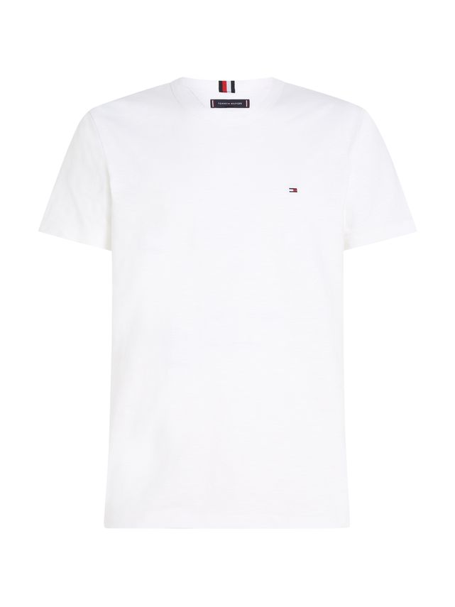 Slub Cotton Tee fra Tommy Hilfiger