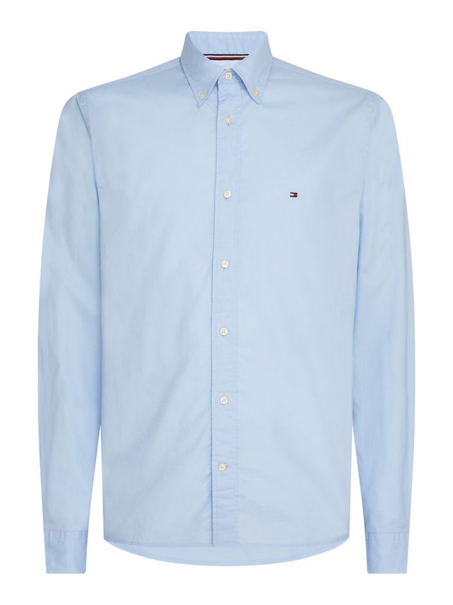 Flex Poplin Rf Shirt fra Tommy Hilfiger