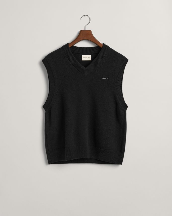 Cotton Wool Vest fra Gant