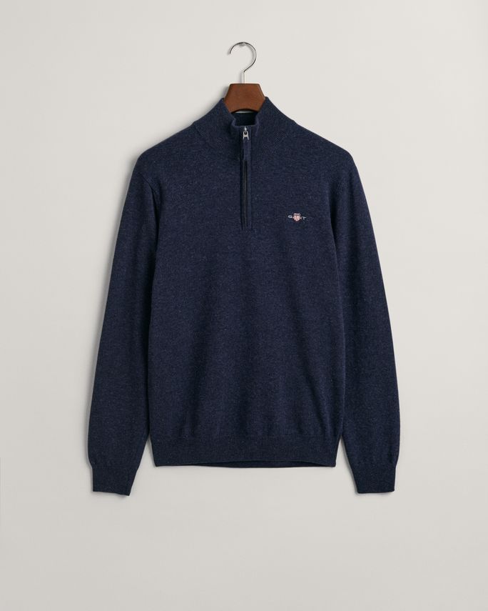 Superfine Lambswool Half Zip fra Gant