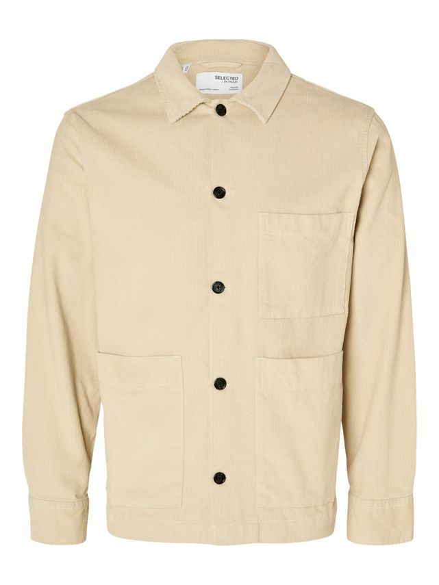 Slhloosetony Cord Overshirt Noos fra Selected