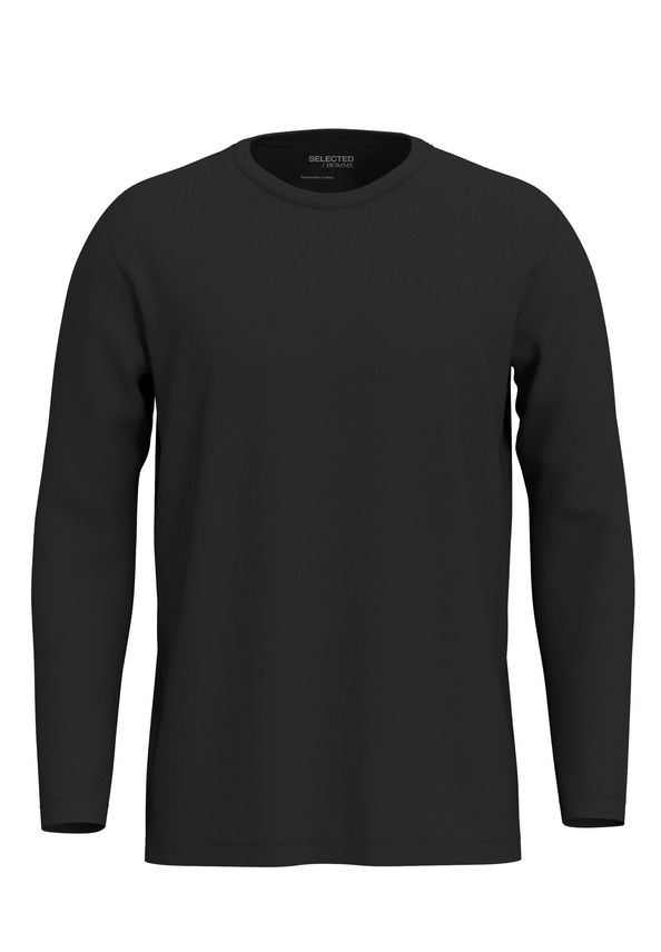 Slhaspen Ls O Neck Tee Noos fra Selected