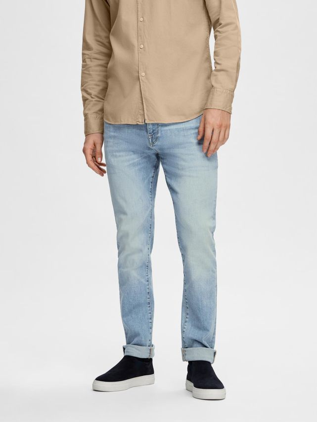 Slh175 Slim Leon 6403 L.b Soft Jns fra Selected
