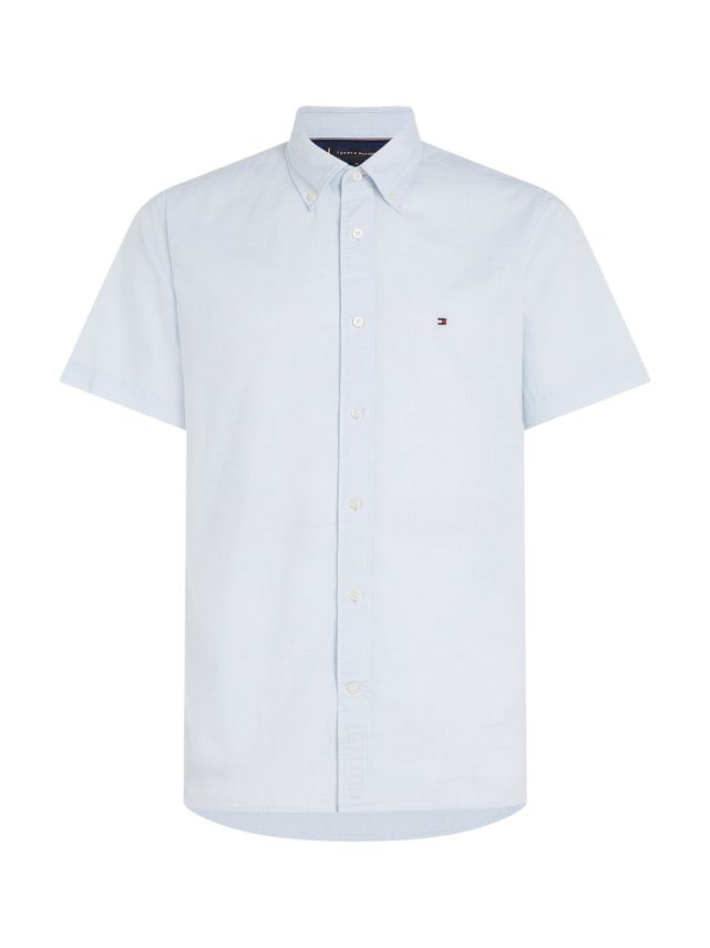 W Co Li Fake Solid Rf Shirt S S fra Tommy Hilfiger