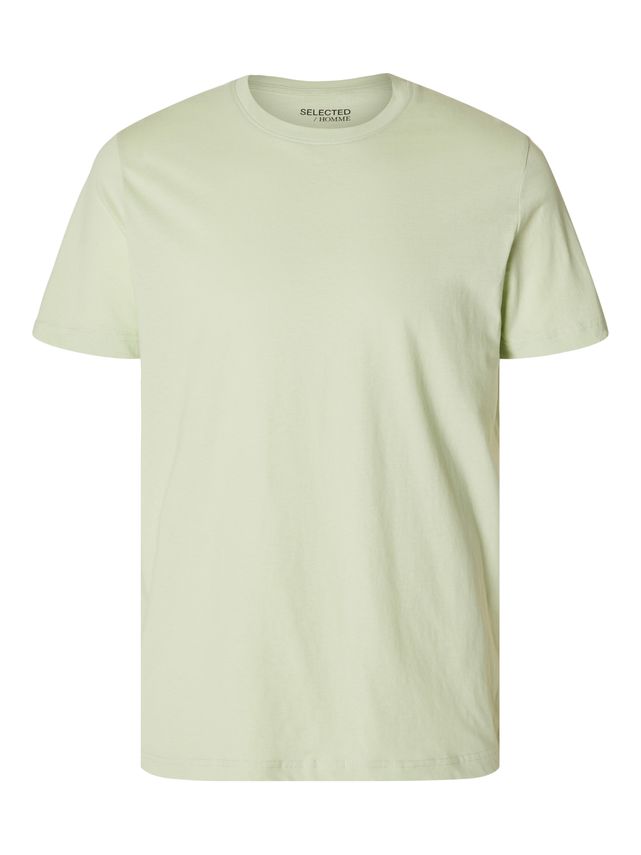 Slhaxel Ss O Neck Tee Noos fra Selected