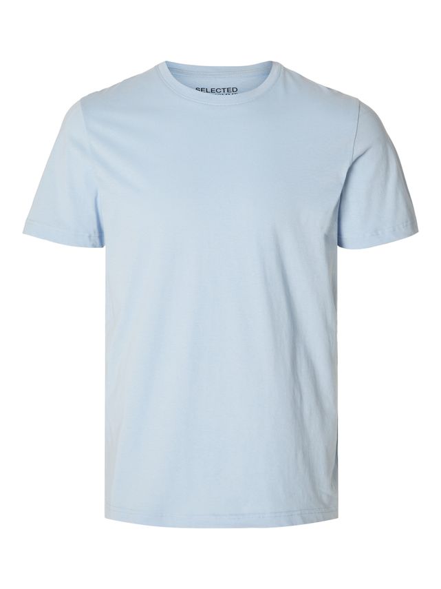 Slhaxel Ss O Neck Tee Noos fra Selected
