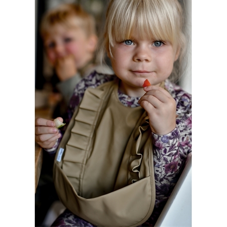 Mikk Line Flæse Hagesmæk Olive Gray fra Mikk-line