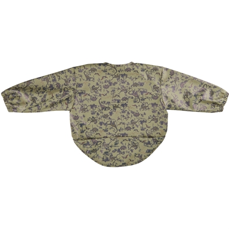 Mikk Line ærme Hagesmæk Dino Olive Gray fra Mikk-line